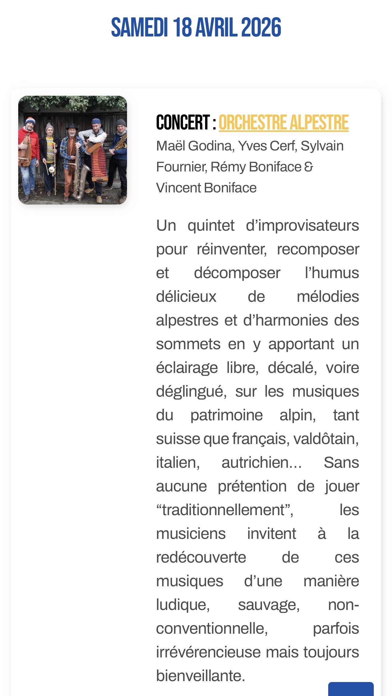 Devendro 17 d’avril 2026 – 2